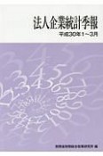 法人企業統計季報　平成30年1〜3月