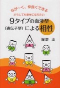 9タイプの血液型（遺伝子型）による相性