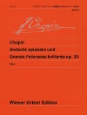 ショパン　アンダンテ・スピアナートと華麗なる大ポロネーズ　作品22＜ウィーン原典版＞
