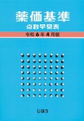 薬価基準点数早見表令和6年4月版