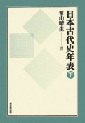 日本古代史年表（下）