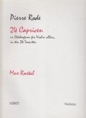 ピエール・ローデ曲　24のカプリス／マックス・ロスタールのヴァイオリンレッスン