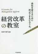 経営改革の教室　会社を変えるために何ができるだろうか。