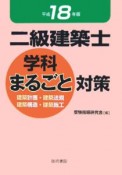 二級建築士学科まるごと対策　平成18年