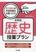 新3観点の学習評価を位置づけた中学校歴史授業プラン