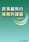 民事裁判の実務的課題