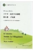 ヴァレンタイン／ソナタ田舎での休暇第6番イ短調　2本のアルトリコーダーのための　CDつき