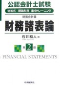 公認会計士試験　短答式　理論科目　集中トレーニング　財務諸表論＜第2版＞