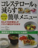 コレステロールを減らす簡単メニュー