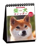 柴犬カレンダー　卓上書き込みタイプ　B6タテ　2013