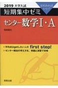 大学入試　短期集中ゼミ　センター数学1・A　2019