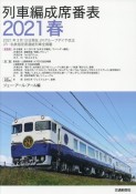 列車編成席番表　2021春