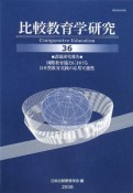 比較教育学研究　課題研究報告：国際教育協力における日本型教育実践の応用可能性（36）