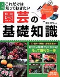 大判・これだけは知っておきたい園芸の基礎知識