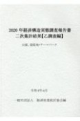 経済構造実態調査報告書　二次集計結果　（乙調査編）　公園，遊園地・テーマーパーク　2020