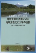 全国農村サミット　2013　地域資源の活用による地域活性化と大学の役割