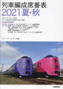 列車編成席番表　2021夏・秋