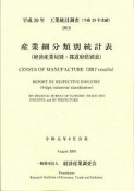 工業統計調査（平成29年実績）　産業細分類別統計表（経済産業局別・都道府県別表）　平成30年