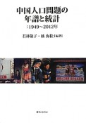 中国人口問題の年譜と統計　1949〜2012年