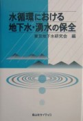 水循環における地下水・湧水の保全