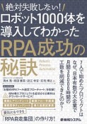 ロボット1000体を導入してわかったRPA成功の秘訣　絶対失敗しない！