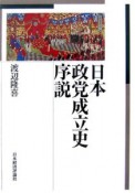 日本政党成立史序説