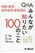 Q＆Aみんなが知りたい100のこと　相続・遺言・成年後見・家族信託