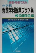 細案・略案で見る　中学校　新数学科授業プラン集　「数量関係」編（3）