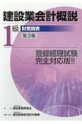 建設業会計概説1級財務諸表