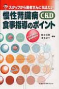 慢性腎臓病　CKD　食事指導のポイント　そのまま使える指導媒体付き