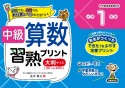 中級算数習熟プリント　小学1年生　大判サイズ