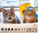 カレンダーネコまる週めくり　2025