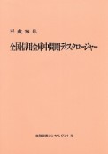 全国信用金庫中間期ディスクロージャー　平成28年