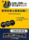 管理栄養士　国家試験　虫喰い問題による実力度チェック　2011（1）