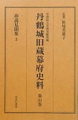 丹鶴城旧蔵幕府史料　珍説見聞集（34）