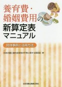 養育費・婚姻費用の新算定表マニュアル