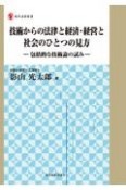 技術からの法律と経済・経営と社会のひとつの見方